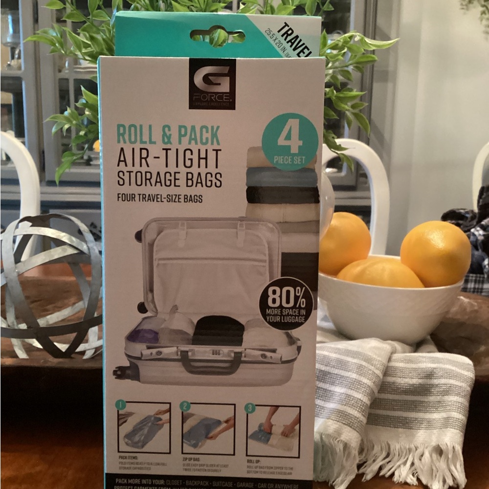 Roll and Pack Air Tight Bags